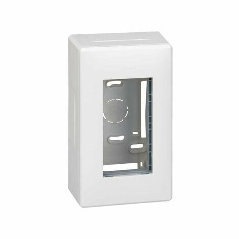 Surface du boîtier 1 module blanc SIMON 51000001-030