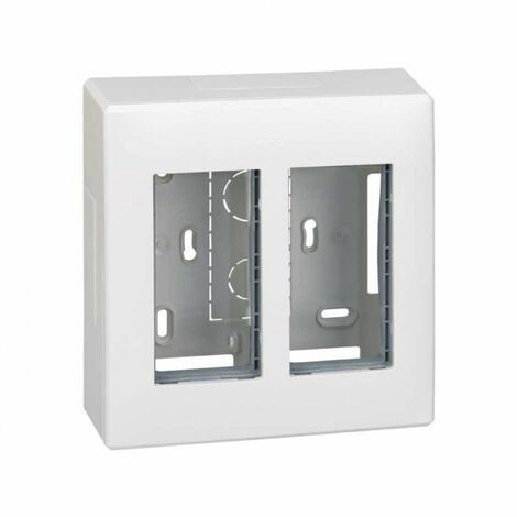 Surface du boîtier 2 modules blanc SIMON 51000002-030