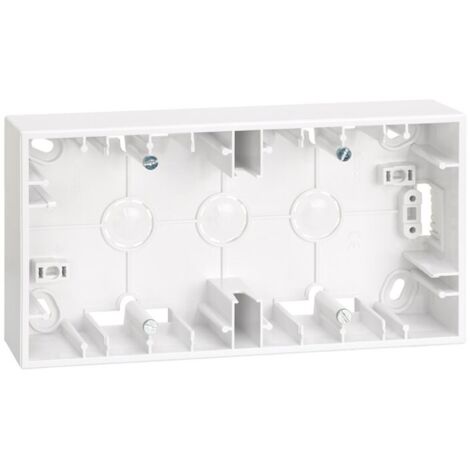 Surface du coffret 2 éléments blanc SIMON 27 PLAY 2700752-030