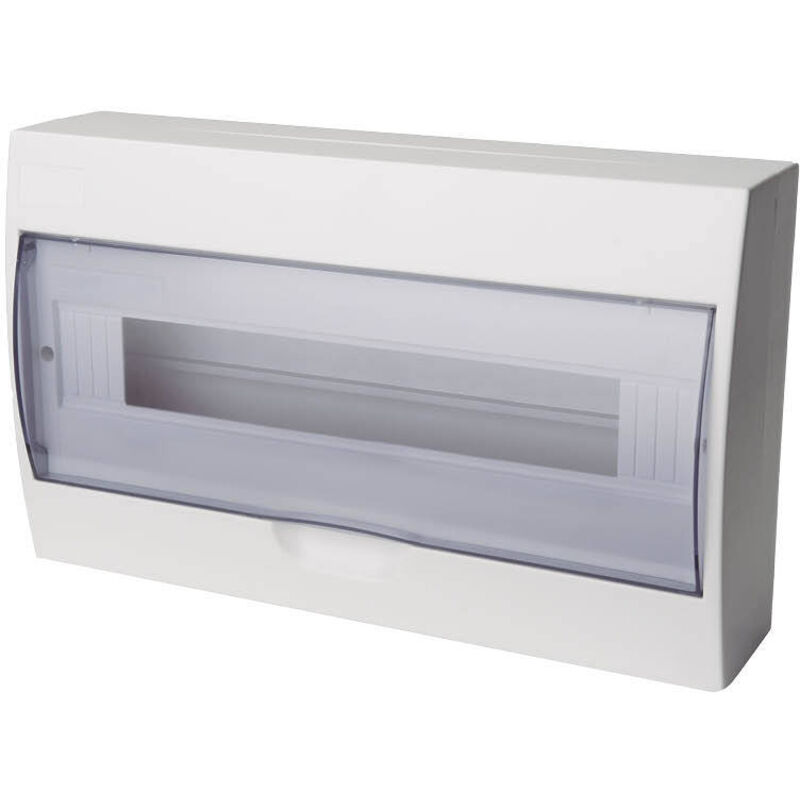 GSC - Surface tableau électrique 18 modules Transparent