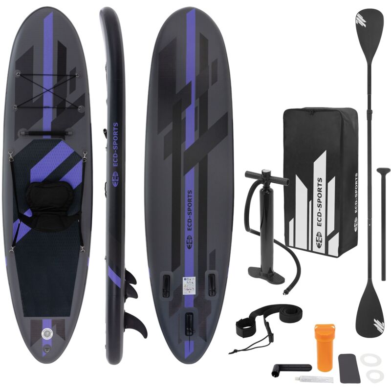 

Surfboard stand up paddle Makani tabla hinchable sup negro kayak con accesorios