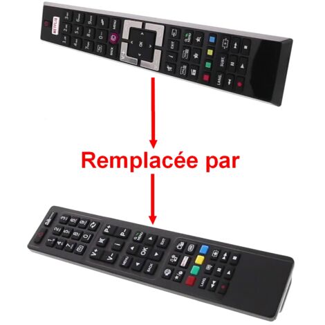 SURFLINE, TELECOMMANDE TV RCA4995 RC5 remplacée par télécommande sans "my button"