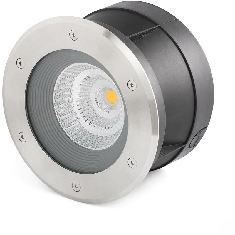 Faro Suria-24 - LED Outdoor Recessed Spotlight Narrow Beam Angle Matt Nickel IP67