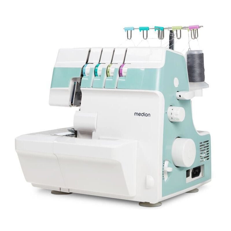 Surjeteuse Medion so 90 - 91W - Type d'aiguille 11, 14, 16 - 1200 tr/min - led - Turquoise
