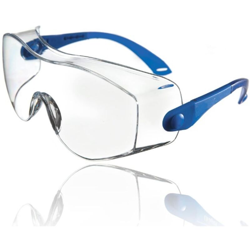 Csparkv - Surlunettes de Protection 1 paire de lunettes de sécurité réglables Pour l'agriculture, l'industrie et le laboratoire