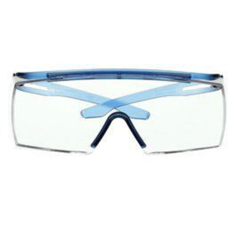 Surlunettes SecureFit 3700 monture bleue verres transparents 3M