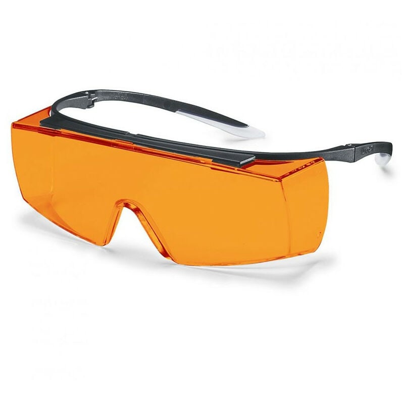 Surlunettes de protection orange Super f otg Uvex 9169615 - Orange clair - Taille unique