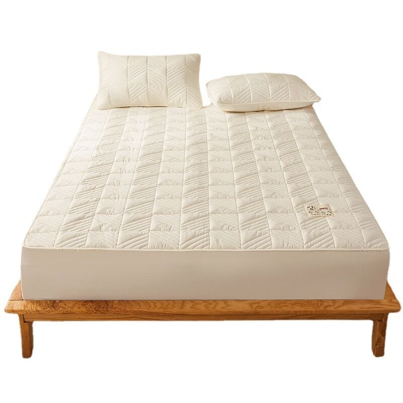 Surmatelas 150 x 200 Memoire de Forme, Fibre de Rafraichissant sur Matelas 2 Personnes 150x200 avec Poche Extra Profonde Ikodm