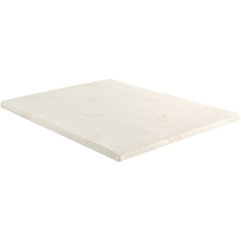 BedStory Surmatelas 140x190 Mémoire de Forme Gel Infusé - Housse