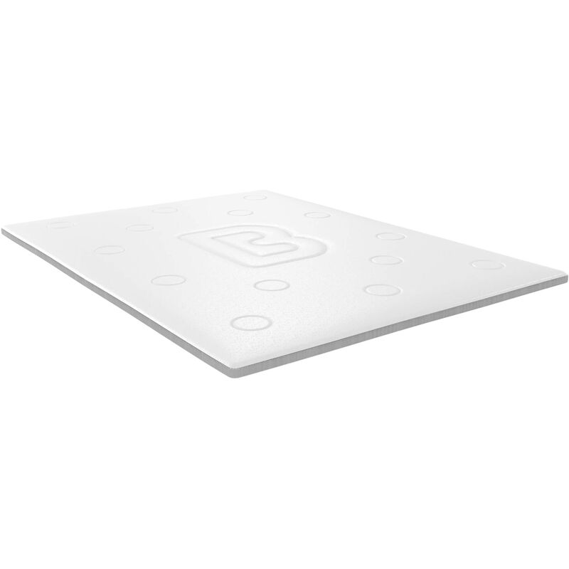 Bultex - Surmatelas Memopower à mémoire de forme 5 cm 90x190 - Blanc
