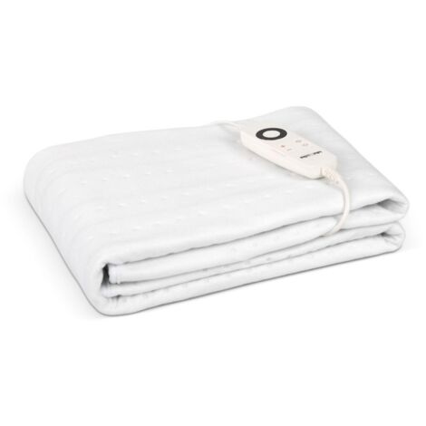 Surmatelas chauffant 1 place 150x80cm 100W avec 6 choix de température – Arrêt automatique – Protection contre surchauffe – AD155A – Astoria