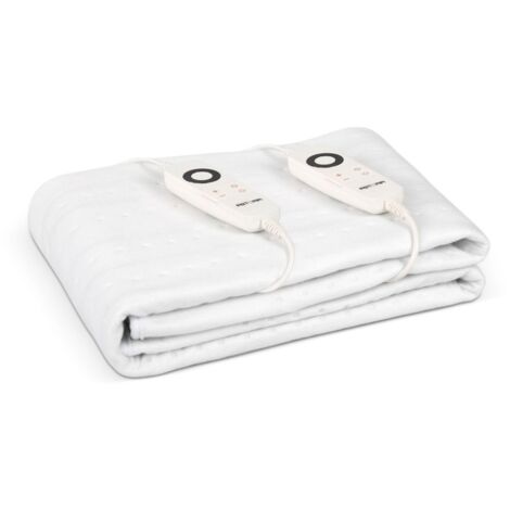 Surmatelas chauffant 160x140 cm – Tissu microfibre ultradoux – 6 choix de températures – Système d'arrêt automatique – Astoria - AD165A