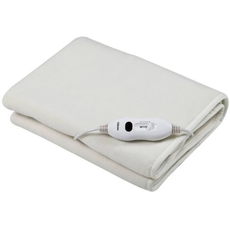 Surmatelas chauffant 60 W BW4753 – 150 x 80 cm – Polaire douce – Protection contre la surchauffe – Lavable en machine – Tristar - S247472