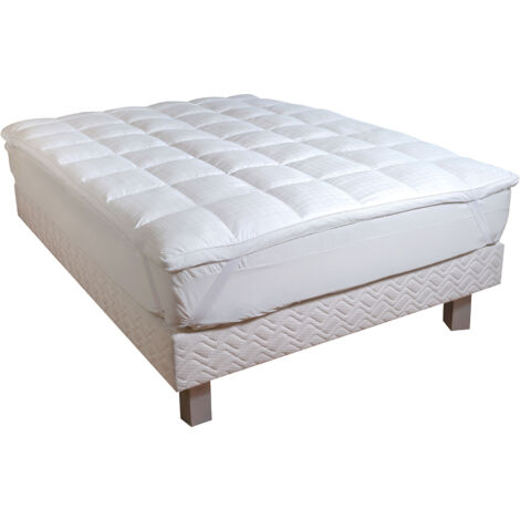 Surmatelas confort luxe 1400 g/m2 160x200 cm