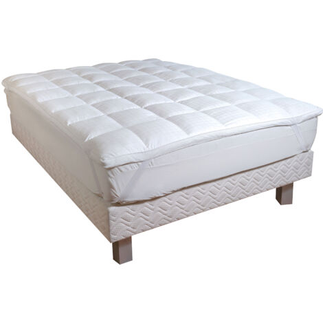 Surmatelas confort luxe 1400 g/m2 180x200 cm