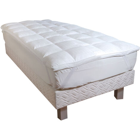 Surmatelas confort luxe 1400 g/m2 80x200 cm