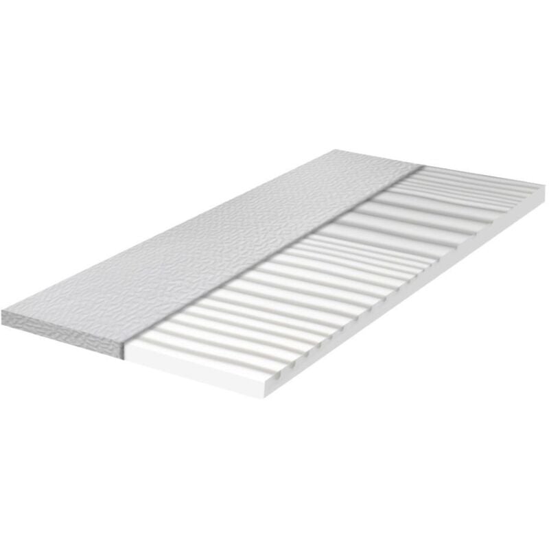 Surmatelas de massage en mousse à mémoire de forme avec housse amovible 120x190x5H cm - Relax120