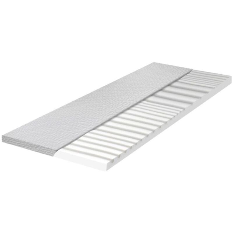 Surmatelas de massage en mousse à mémoire de forme avec housse amovible 80x190x5H cm - Relax80