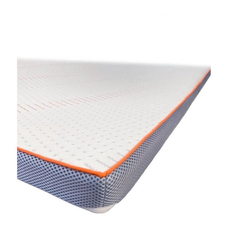 Surmatelas DODO ERGO LATEX - 140x190 cm - 100% Polyester Stretch Déhoussable