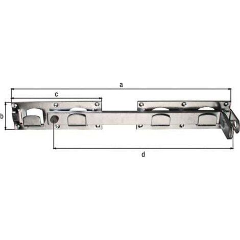 Surmatelas double porte L/R utilisable 430x70x180x333mm Trou-Ø5mm 12