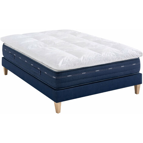 Surmatelas duvet et plumes de canard 180x200 Someo Rêve