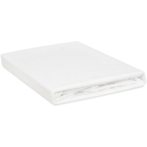 Surmatelas hygiénique 220x200 Terry blanc