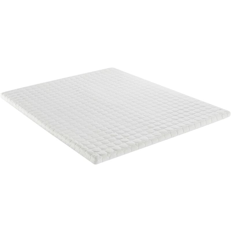 Vente-unique - Surmatelas 140 x 190 cm mémoire de forme grand luxe ép.5cm - rama de dreamea