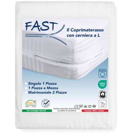 SURMATELAS SURMATELAS FAST sac avec fermeture éclair en L toutes TAILLES 1 PLACE