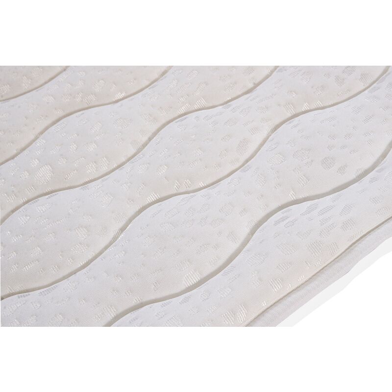 Surmatelas tissu aloe vera 200x190 cm - 3 cm d'épaisseur TANA
