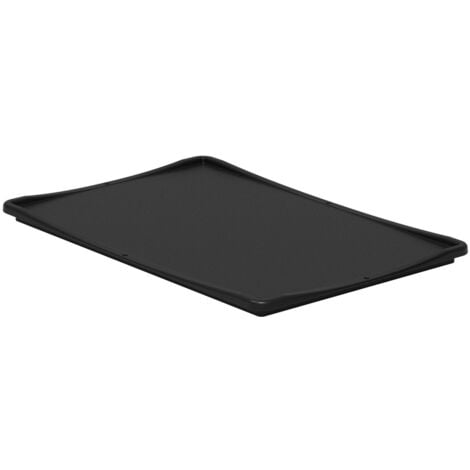 Surplus Systems Deckel für Eurobox 60 x 40 cm, schwarz Deckel für Eurobox
