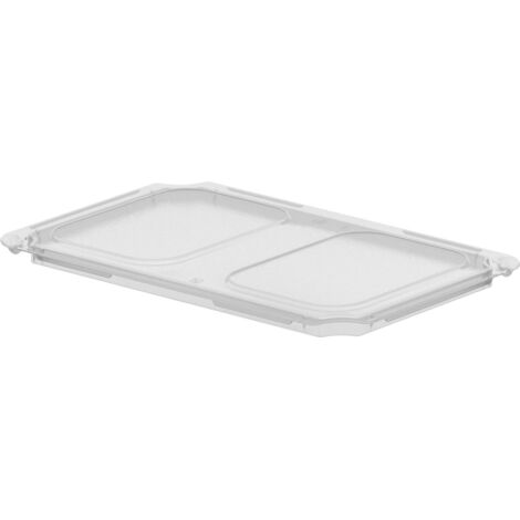 Surplus Systems Klickdeckel für Einsatzkasten 1/4, transparent Boxen, Körbchen & Kisten