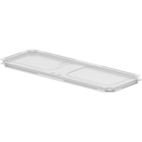 Surplus Systems Klickdeckel quer für Einsatzkasten 1/4 transparent Boxen, Körbchen & Kisten