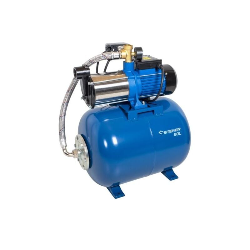 Surpresseur multicellulaire Inox 1300W 50L steiner