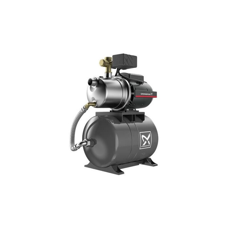 Grundfos - Surpresseur jp 5-48 pt-h réservoir horizontal 20litres 5m³/h 1kW