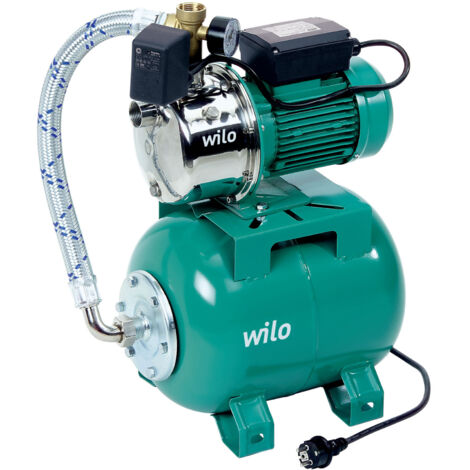 Surpresseur domestique mono WILO-JET HWJ 204 - Réservoir de 20 litres pour eaux claires