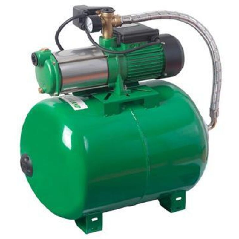 Ribimex - Ribiland - Pompe surpresseur 100L 1450W (multicellulaire et auto-amorçante) - PRS100MCA5