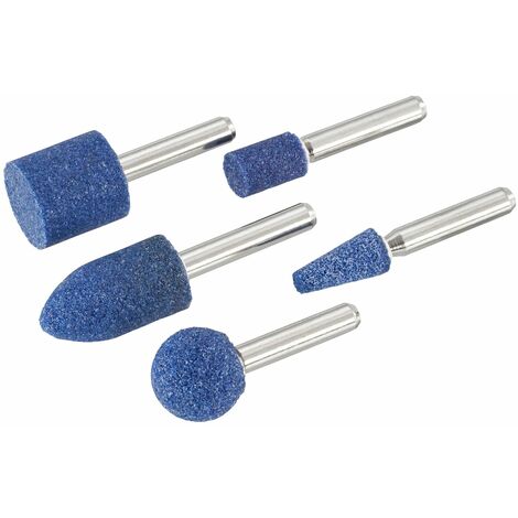 Surtido de 5 muelas con eje de 6mm Stanley STA30000-XJ