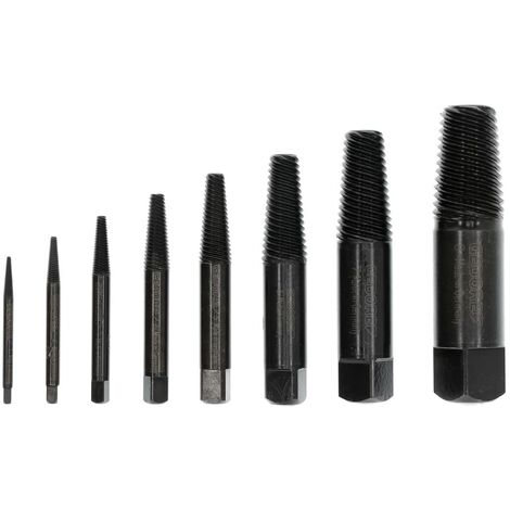Surtido de extractores de tornillos rotos M3-M45