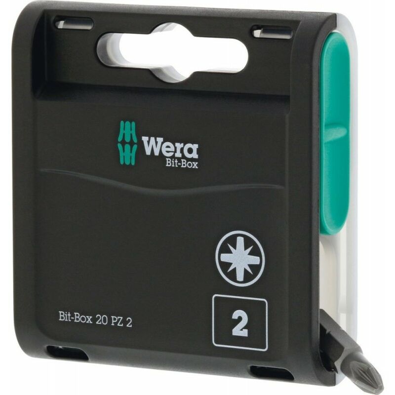 

Surtido de puntas 20H con 20 unidades Bits PZ2x25mm Wera