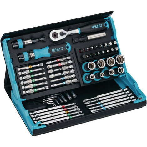 Surtido de puntas de smartcase 2200SC-32 59 piezas encendidas/ph/pzd/tx/tx con anidación/hexágono. Hazet