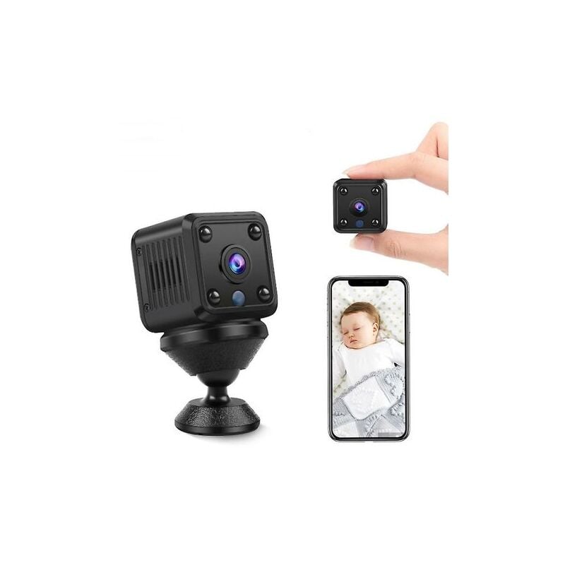 Lune - Surveillance Camer Baby Monitor 1080P hd Mini Magnetic Motion Detection