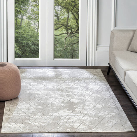 SURYA Tapis de Salon Géométrique Scandinave Berbère