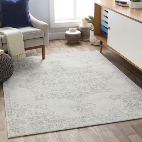 Tapis Persan Super Sarough - Noué à La Main - Laine Et Coton - 125x90 Cm - Neuf