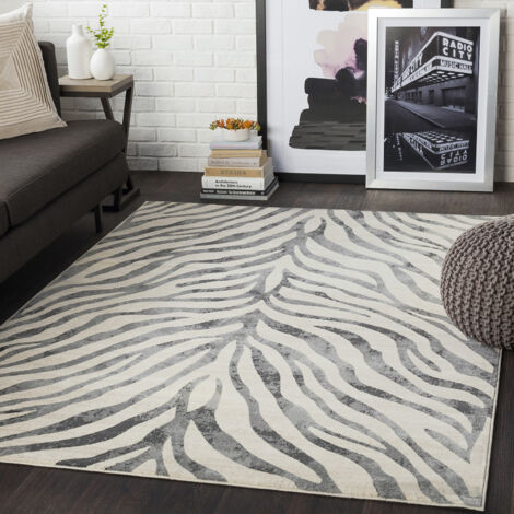 JEU DE TAPIS VELOURS ZEBRE