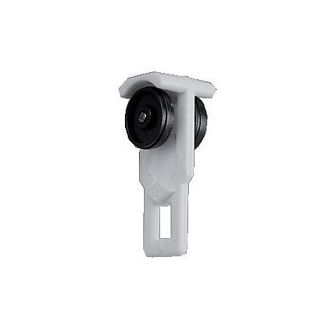 Suspendeur en ABS et akulon ivoire pour tringles à rideaux - sachet de 10 pièces - Boulet