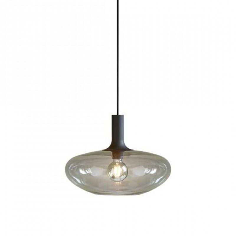 

suspensión Alton Negro Transparente E27 Ø35cm - Nordlux