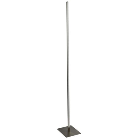 Suspension, 1 lumiere, metal alu, satin silver