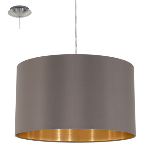 Suspension 1x 60W E27 31603 capuccino Maserlo EGLO