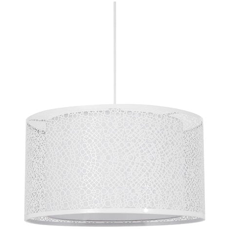 SULION Suspension 1xE27 en Métal Blanc