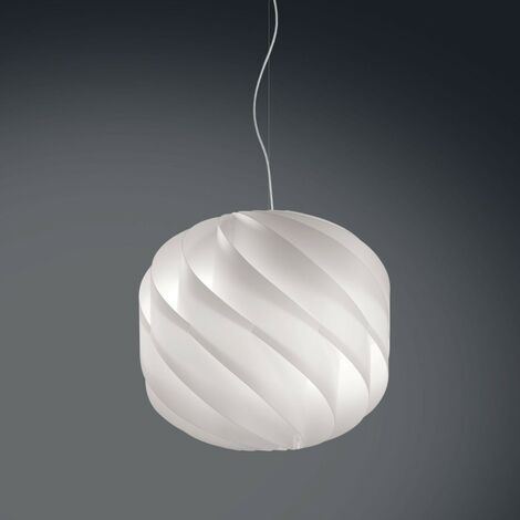 Suspension 3 Lumières Blanches en Métal Chromé Cm. 72x70h